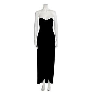 Vintage 1980’s Velvet Victor Costa evening gown